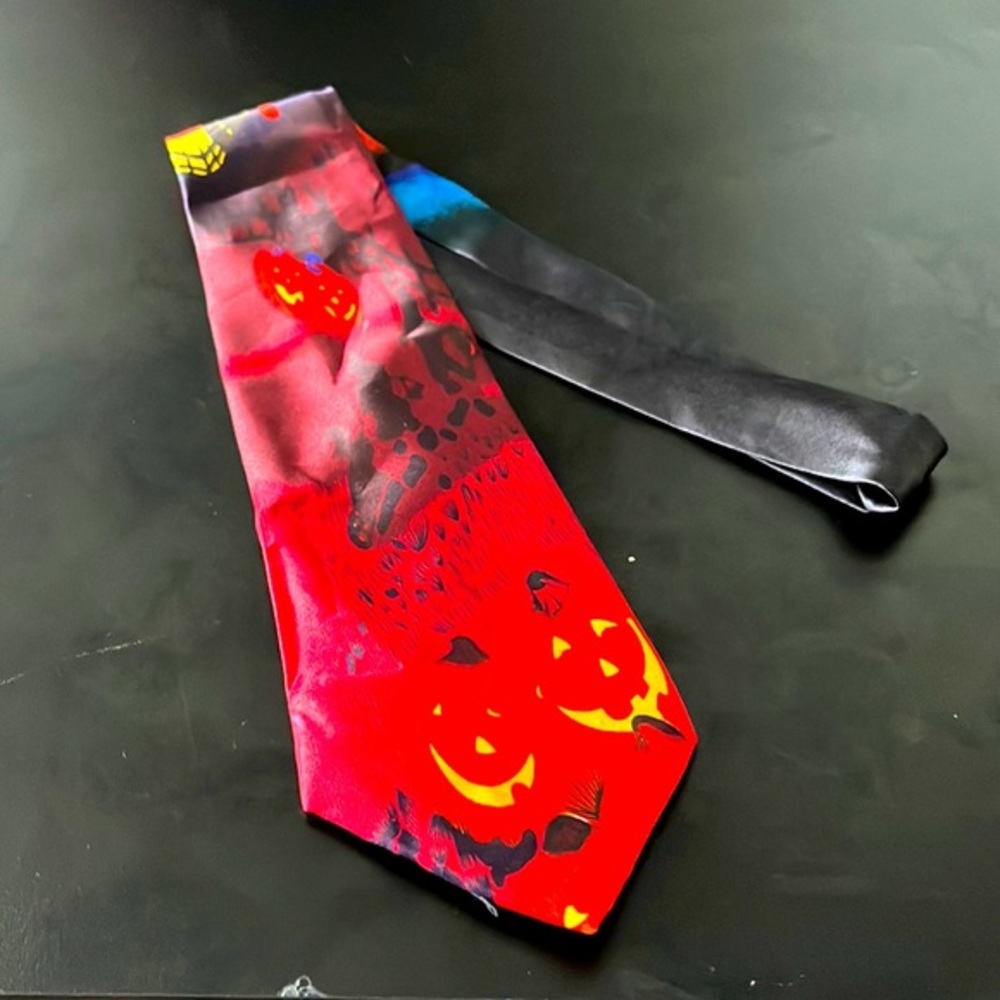 Halloween Collection Polyester Tie I